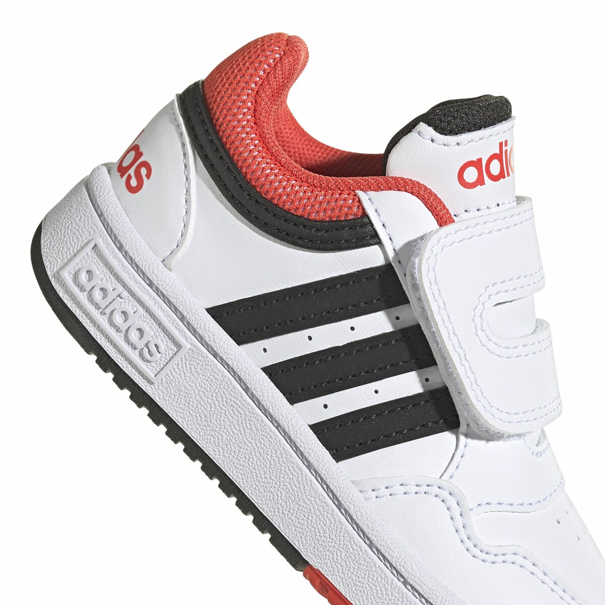 Kids Hoops 3.0 Trainers white/black/red, ADIDAS SPORTSWEAR