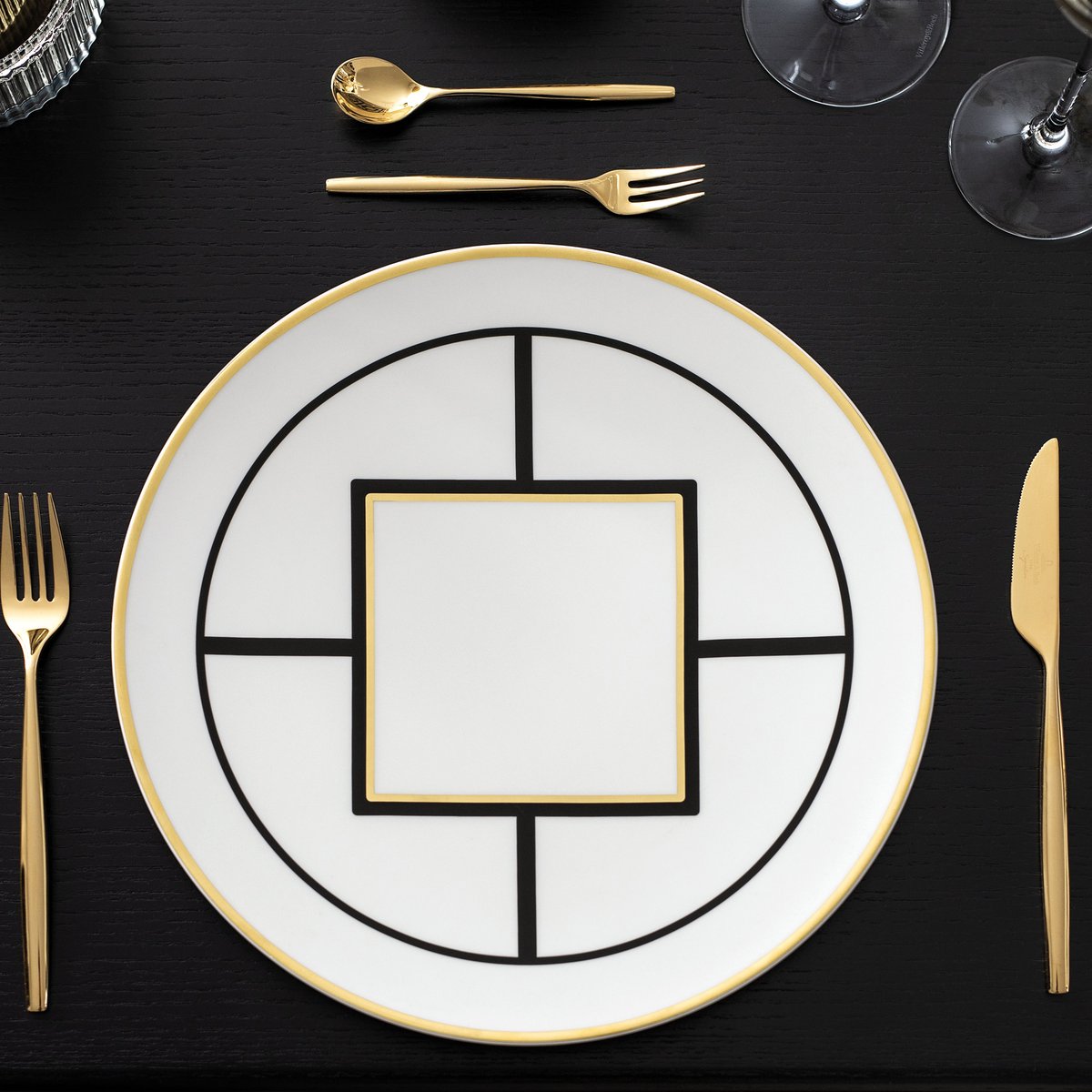 Assiette De Présentation METROCHIC multicolore, VILLEROY & BOCH SIGNATURE