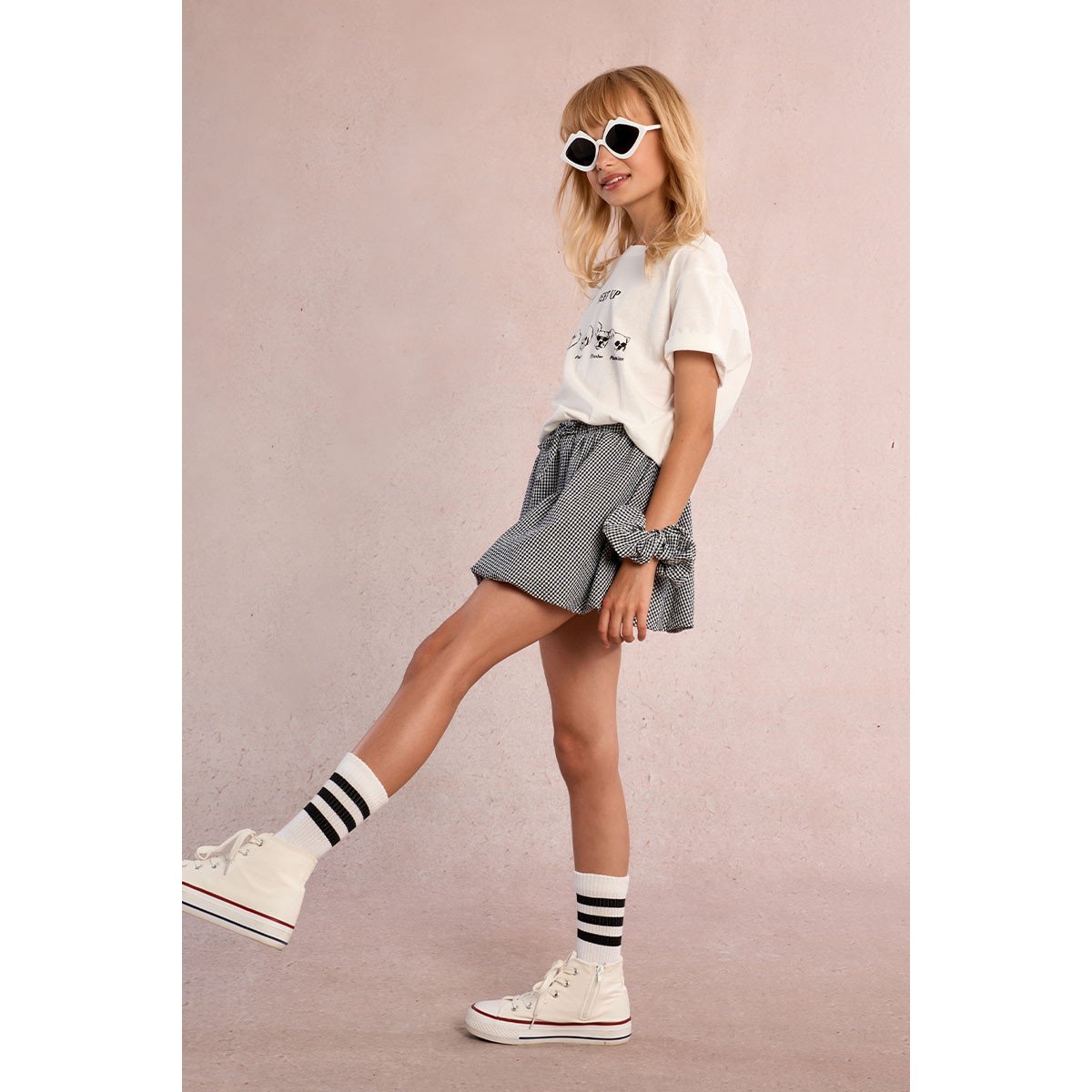 T-shirt imprimé chiens offwhite, MOLLY BRACKEN GIRL