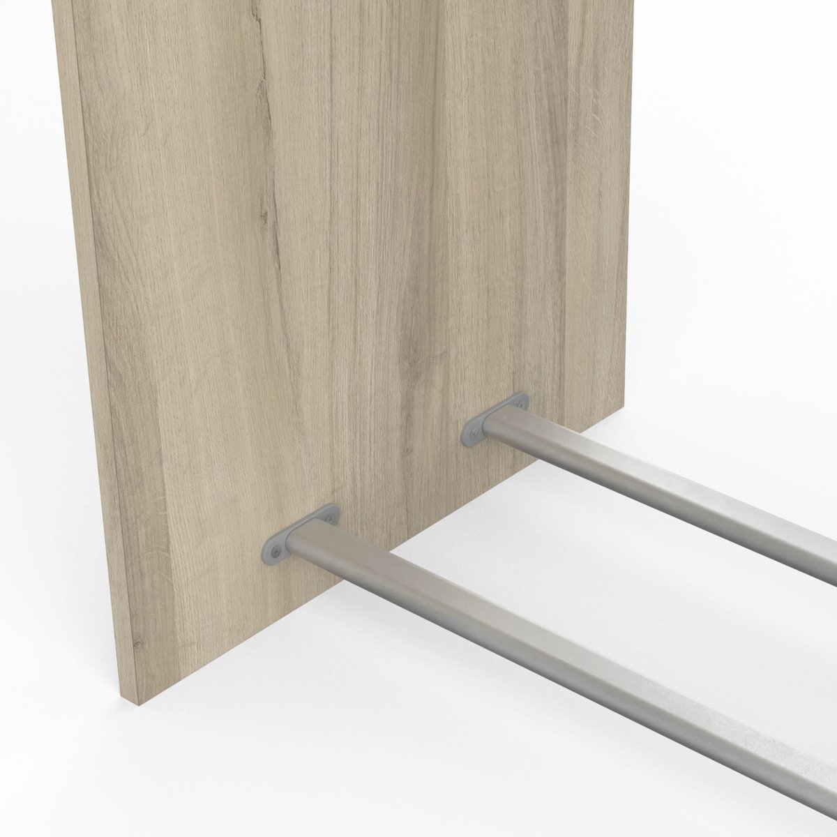Dressing modulable avec étagères bois clair, TERRE DE NUIT