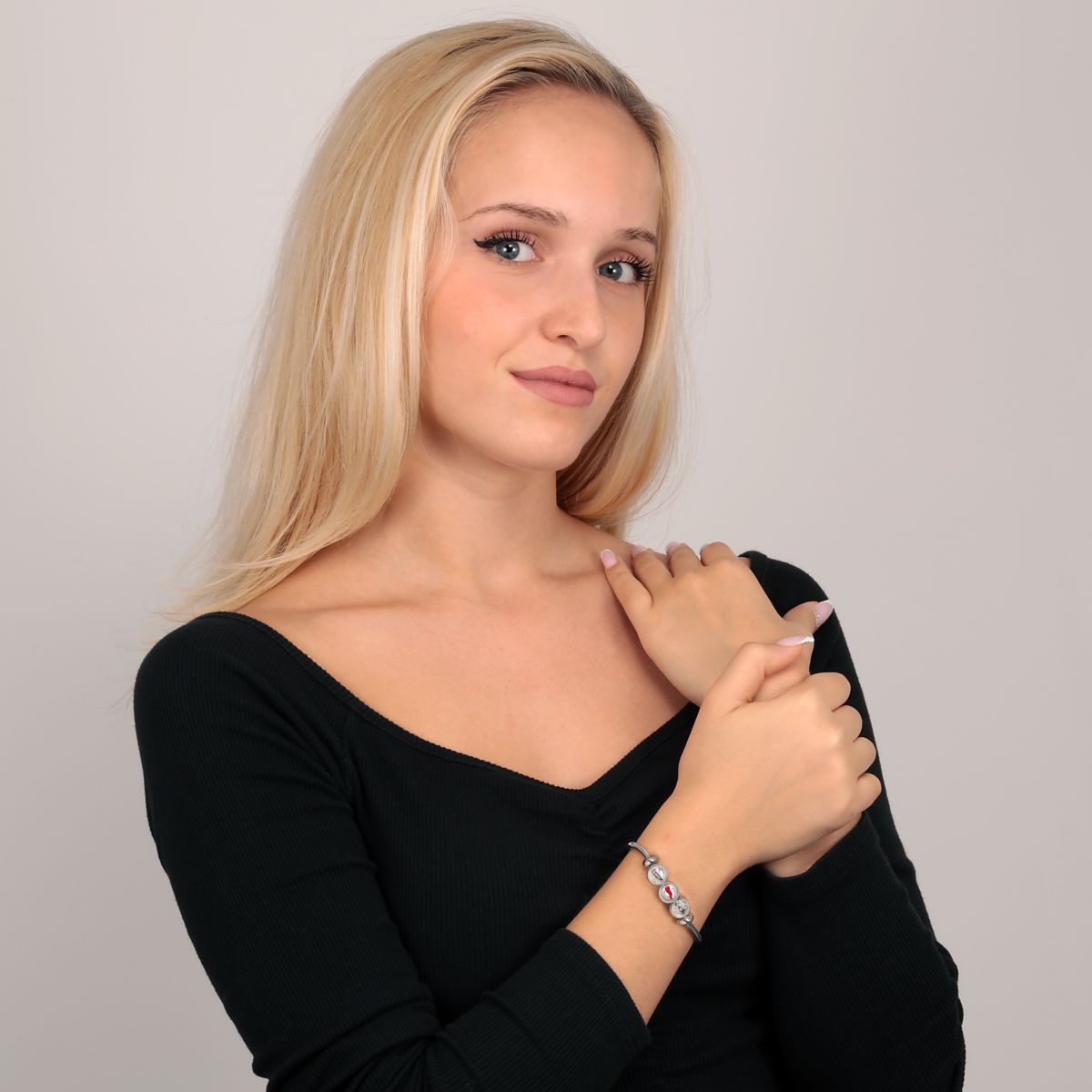 Bracelet en acier DROPS argent, MORELLATO