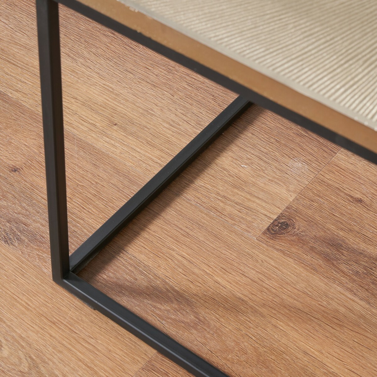 Florin Luxe Metal Coffee Table black/gold-coloured, ÉDITÉ