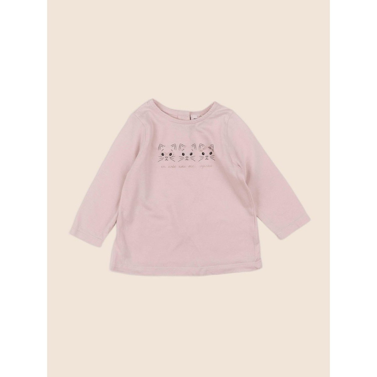 Tee-shirt - Très bon état rose, TAPE A L'OEIL