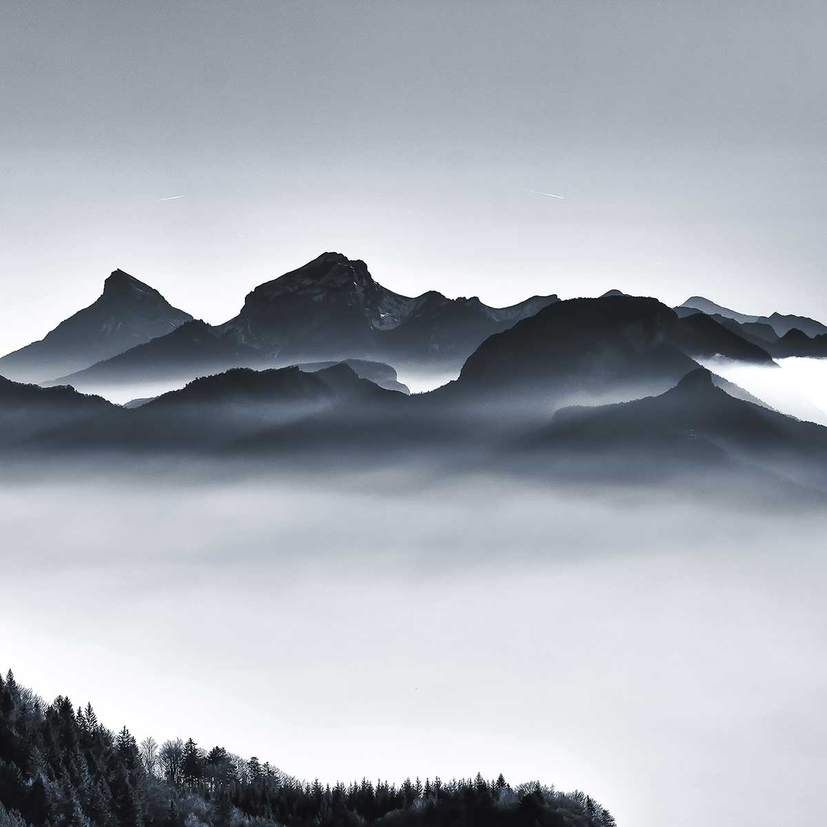 Tableau calme et zen tableau alu dibond, HEXOA
