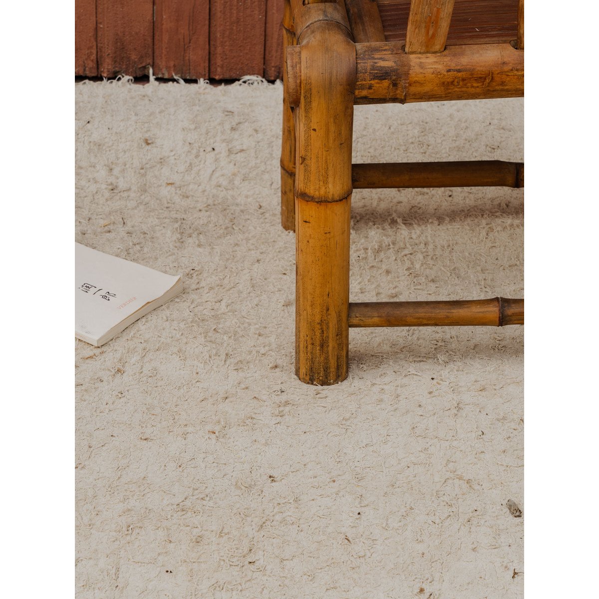 Chaise en bambou Claude N°1679 - Bon état bois clair, DEBONGOUT