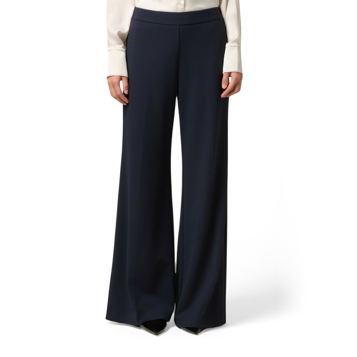 Pantalon palazzo rouge, OLTRE