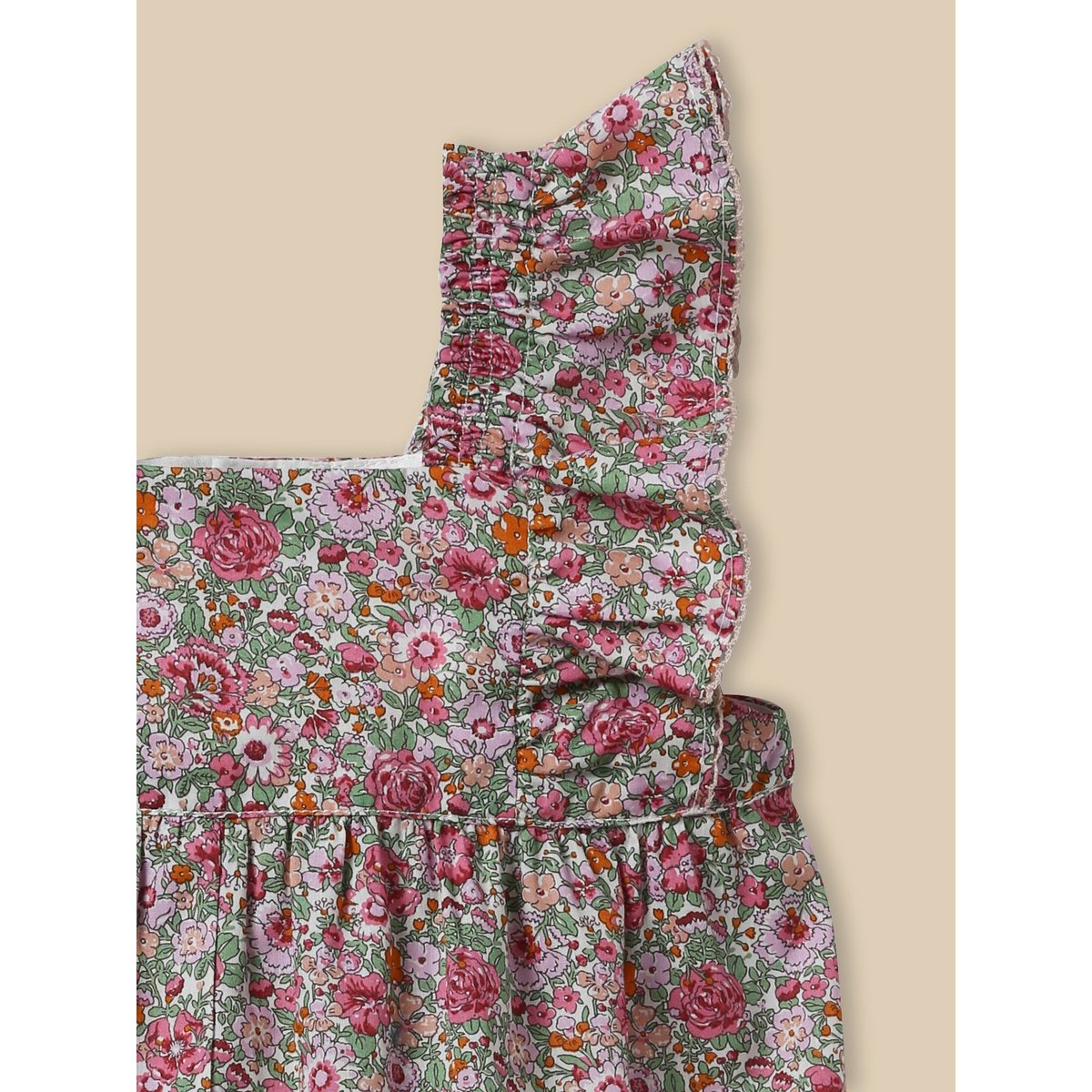 Combi-bloomer en tissu Liberty liberty amelie, CYRILLUS