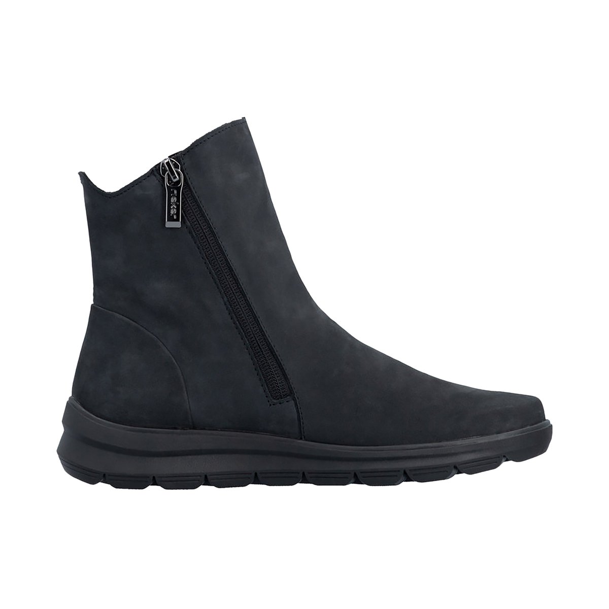 Bottine Cuir Rgd bleu, RIEKER