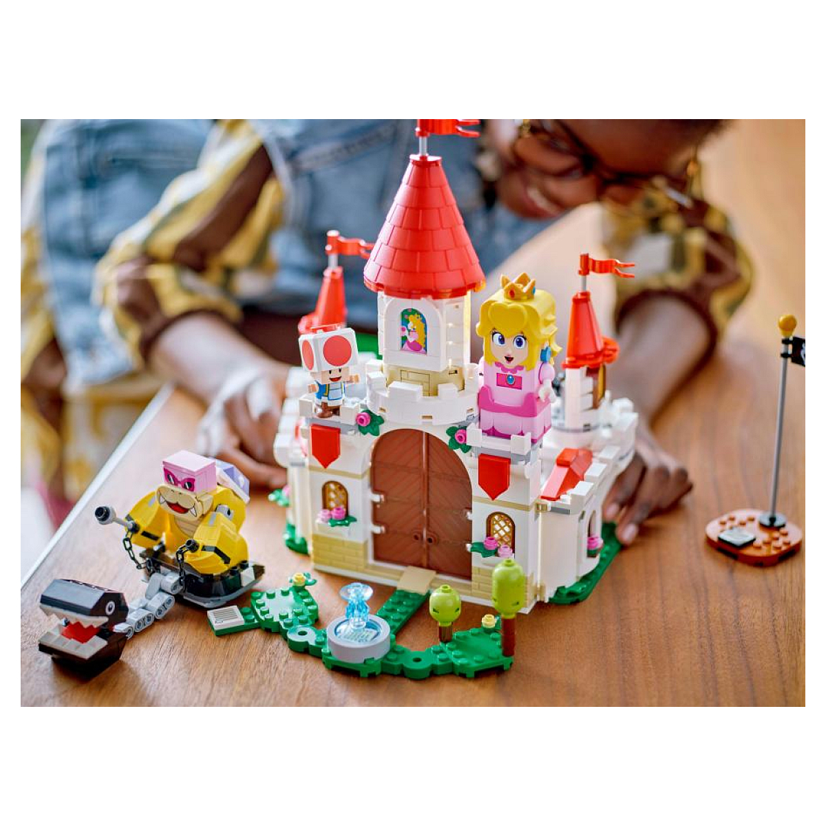 LEGO Super Mario - Aventure épique au château de Peach avec Roy - 71435 couleur unique, LEGO