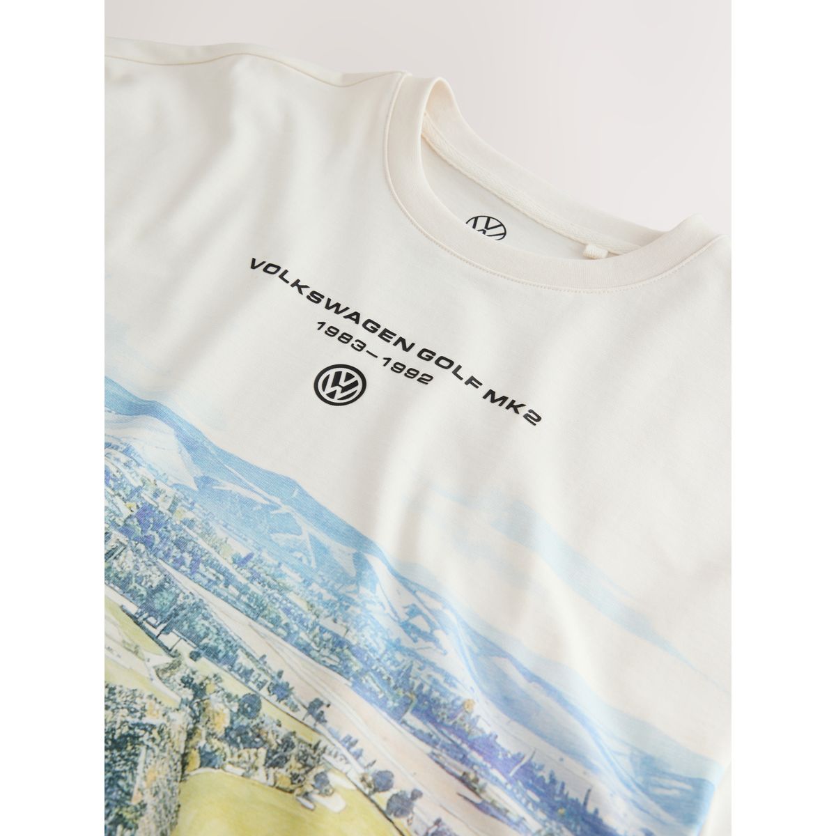 T-shirt à imprimé graphique volkswagen impression de golf blanche, NEXT