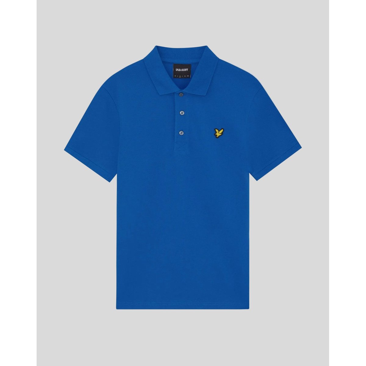 Polo en coton bleu clair, LYLE & SCOTT