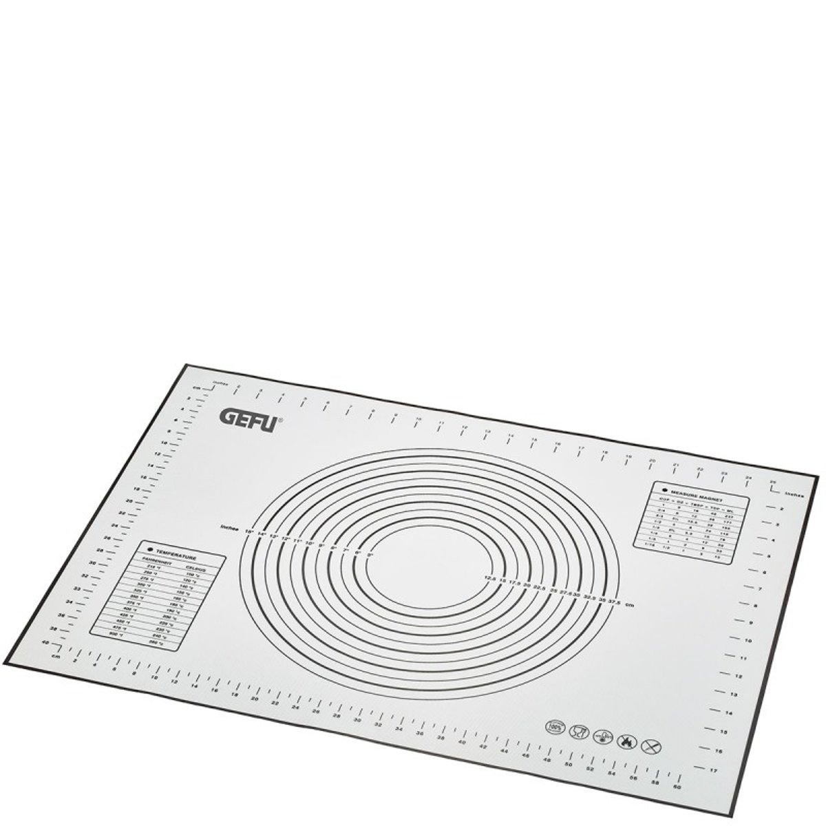 Tapis de cuisson et de travail PAD couleur unique, GEFU