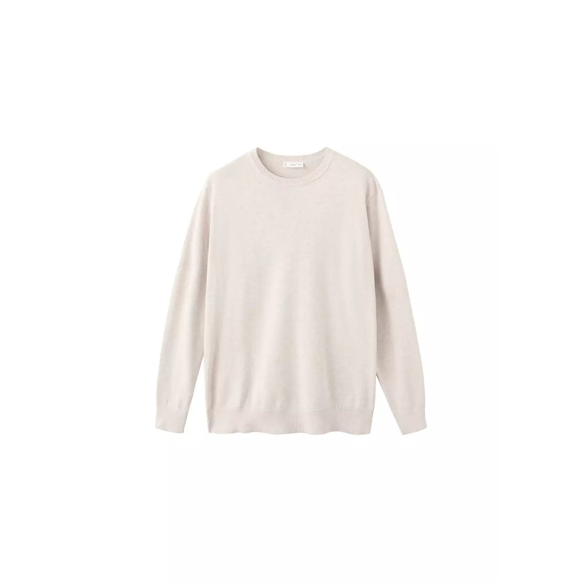 Pull-over maille coton sable, MANGO TEEN