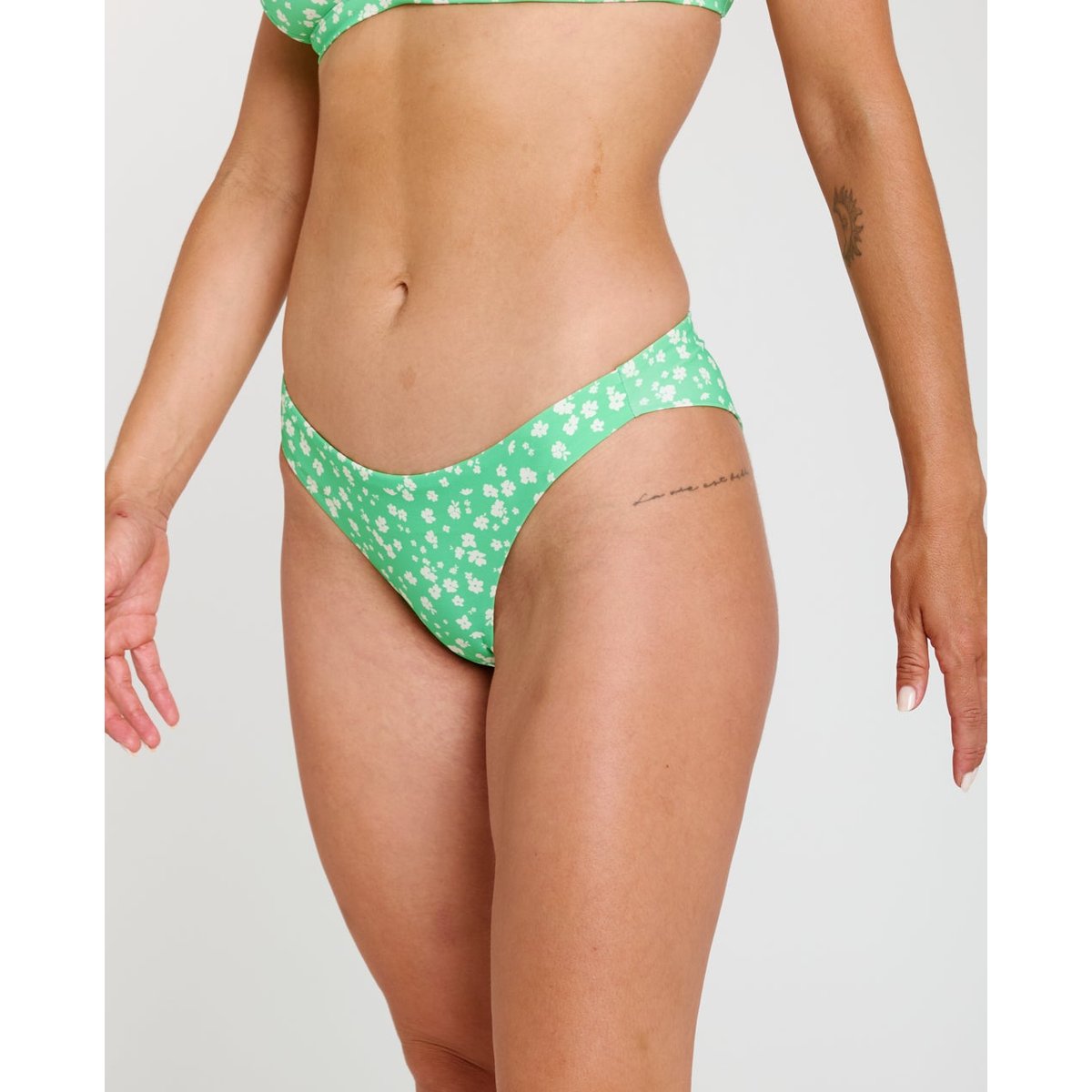 Bas de maillot de bain culotte Molokaï vert clair, RIP CURL