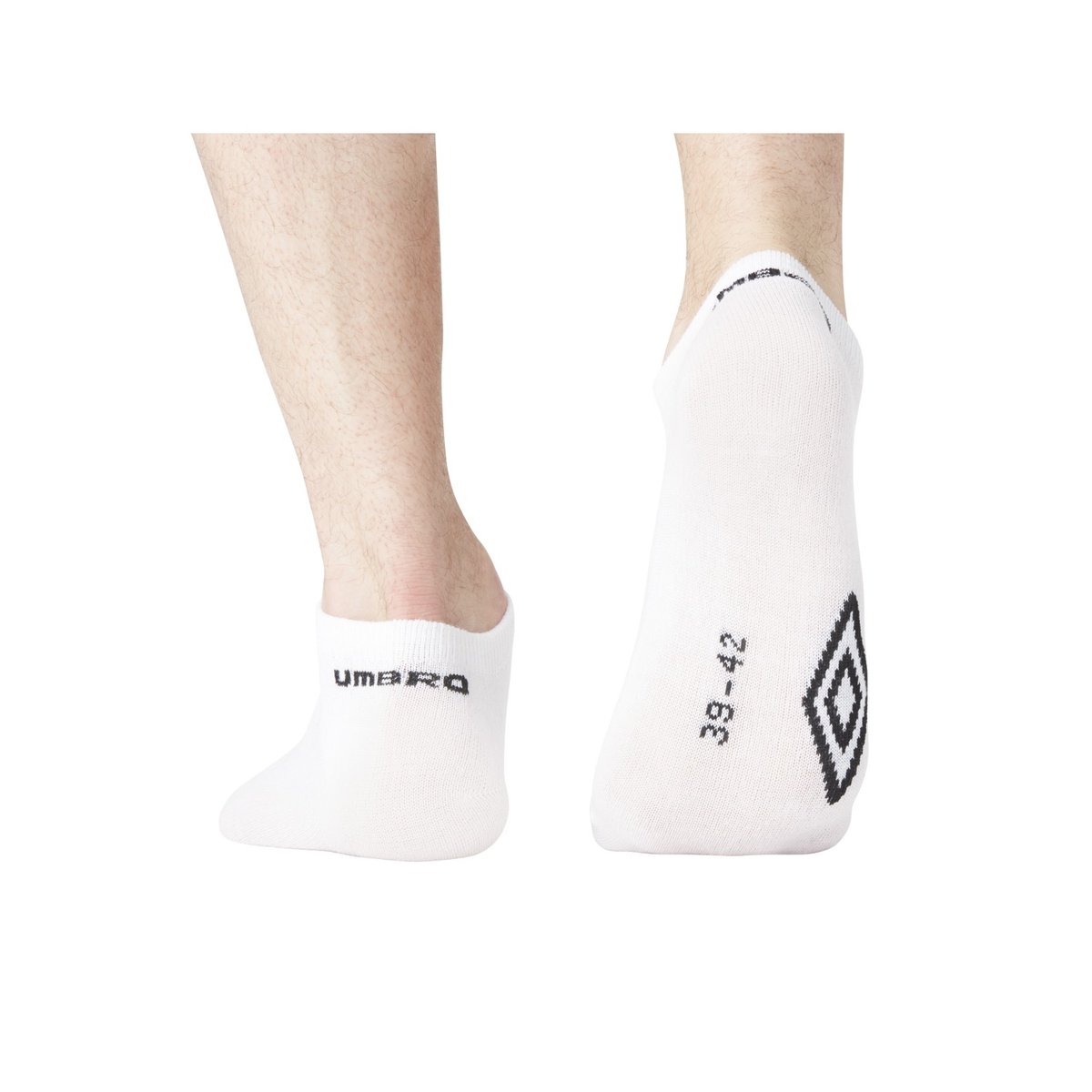 Lot De 6 Paires De Chaussettes Sneackers blanc, UMBRO