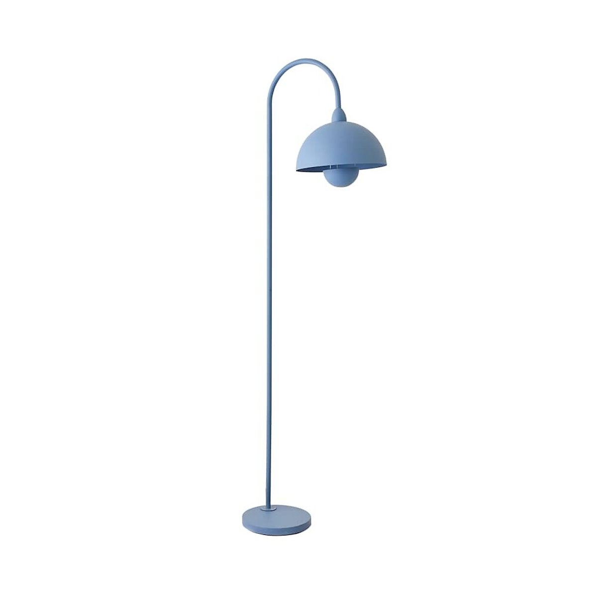 Tiffany Arched Dome Metal Floor Lamp blue, SO'HOME