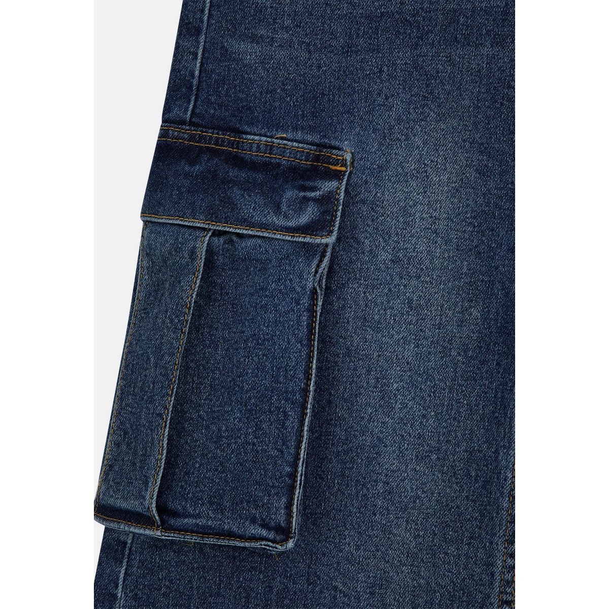 Jupe Longue En Jean bleu, GUESS