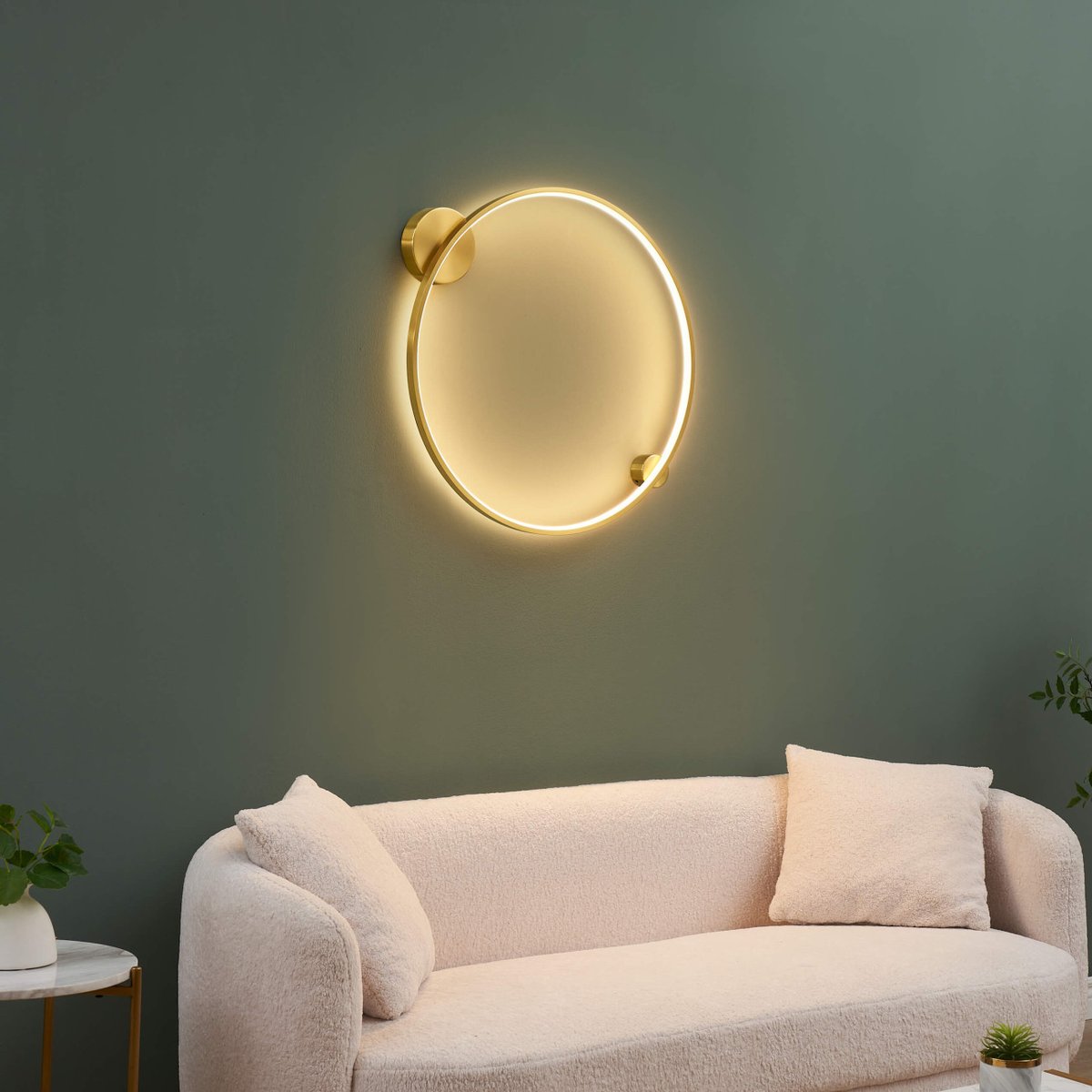 Plafonnier ou grande applique LED - CEIRA laiton, KOSILUM