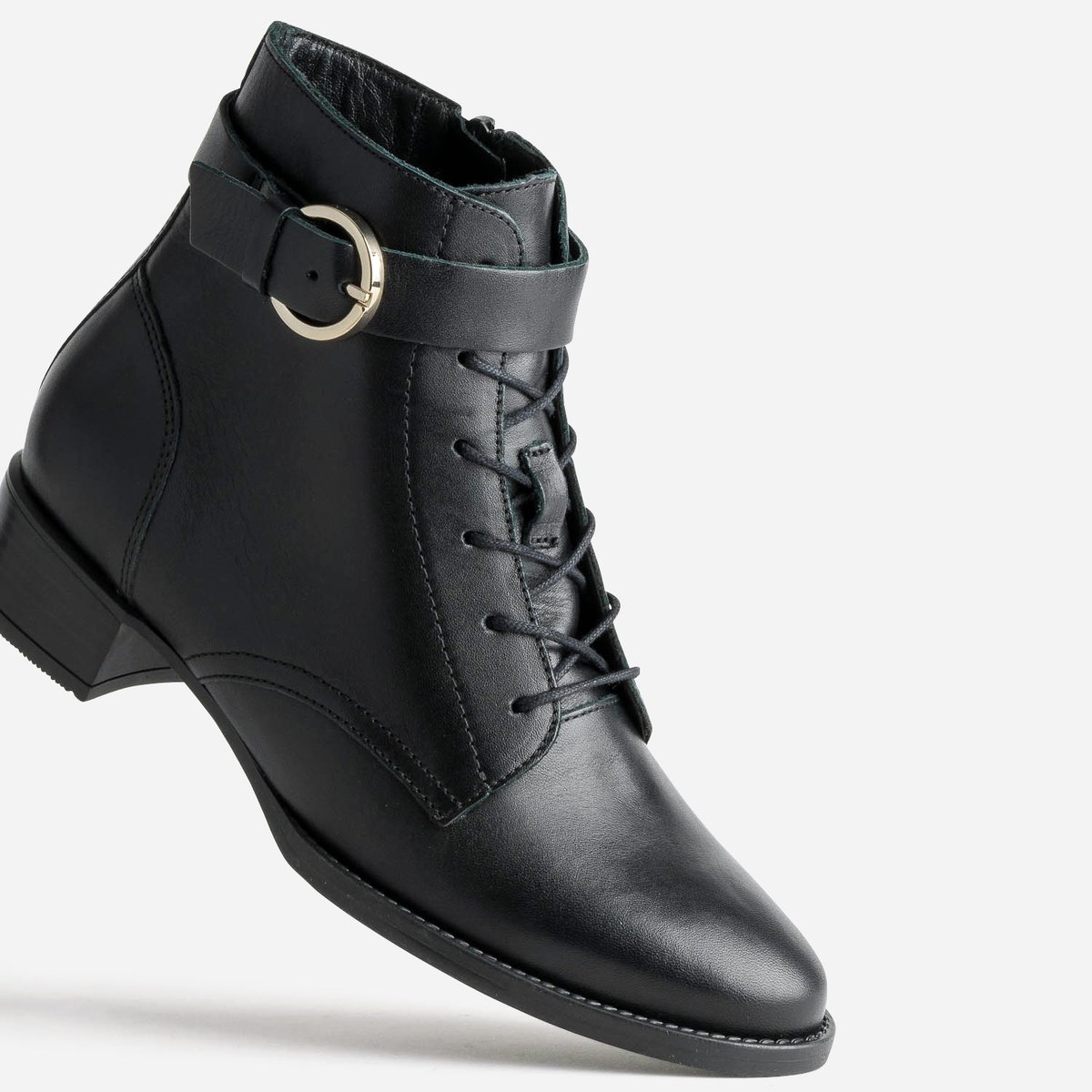 Boots en cuir MURIPA noir, ERAM