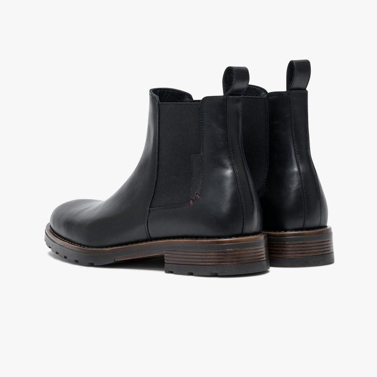 Boots À Talon en cuir ONOFRE noir, BOCAGE