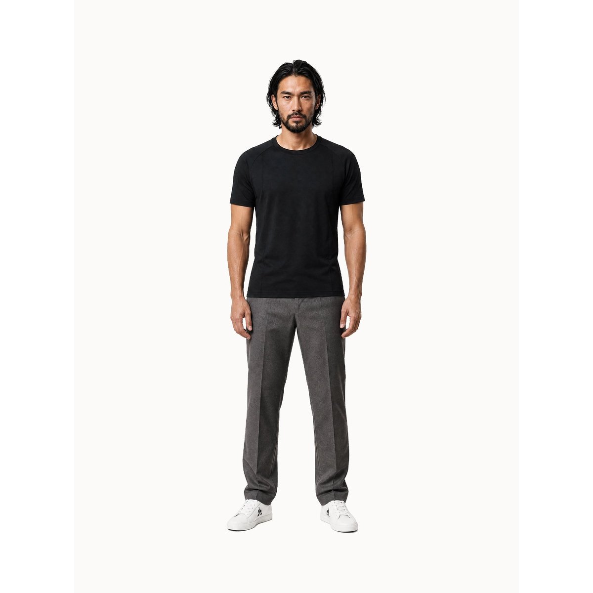 T-shirt en jersey double face technique NOEL black, LE COQ SPORTIF