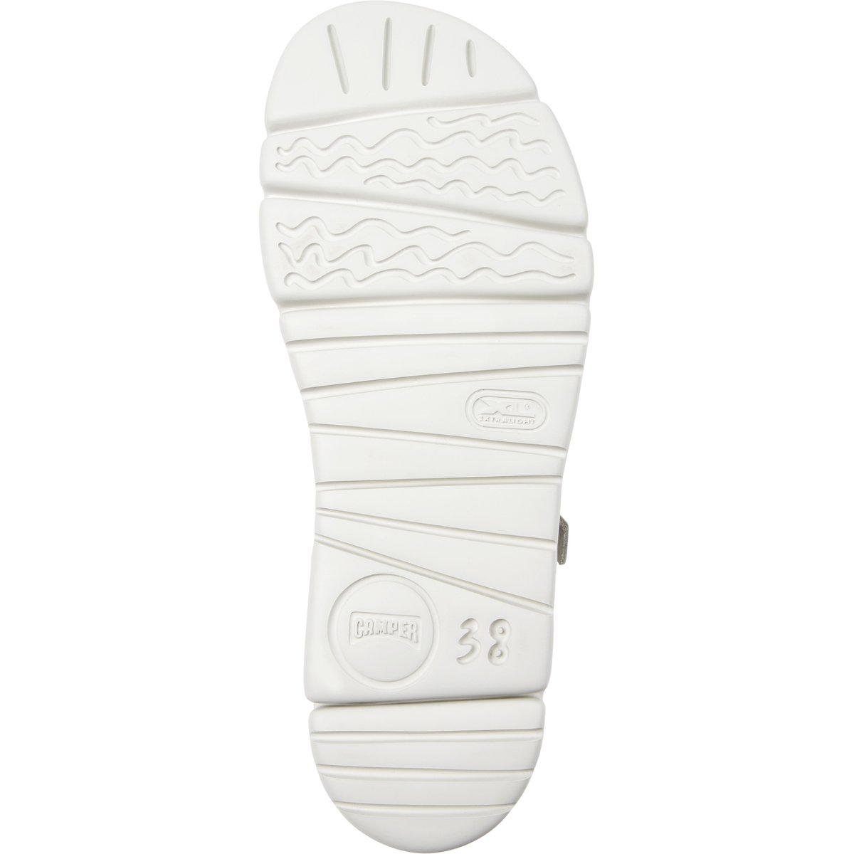 Sandales Cuir ORUGA UP blanc naturel, CAMPER