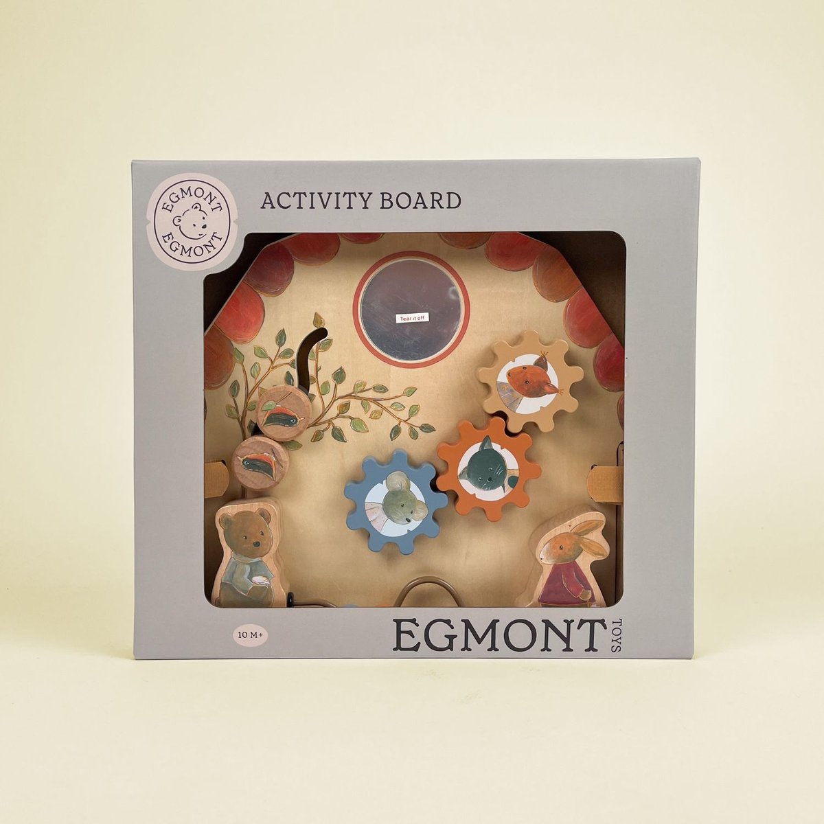 Tableau d'activités beige, orange, bleu, EGMONT TOYS