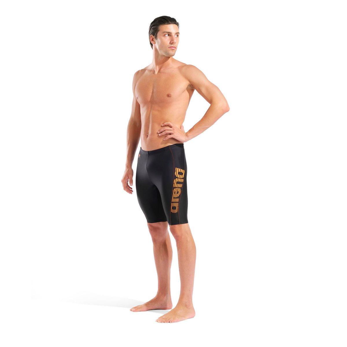 Jammer de bain arena Feel Byor Evo R pour hommes black-black-team orange, ARENA