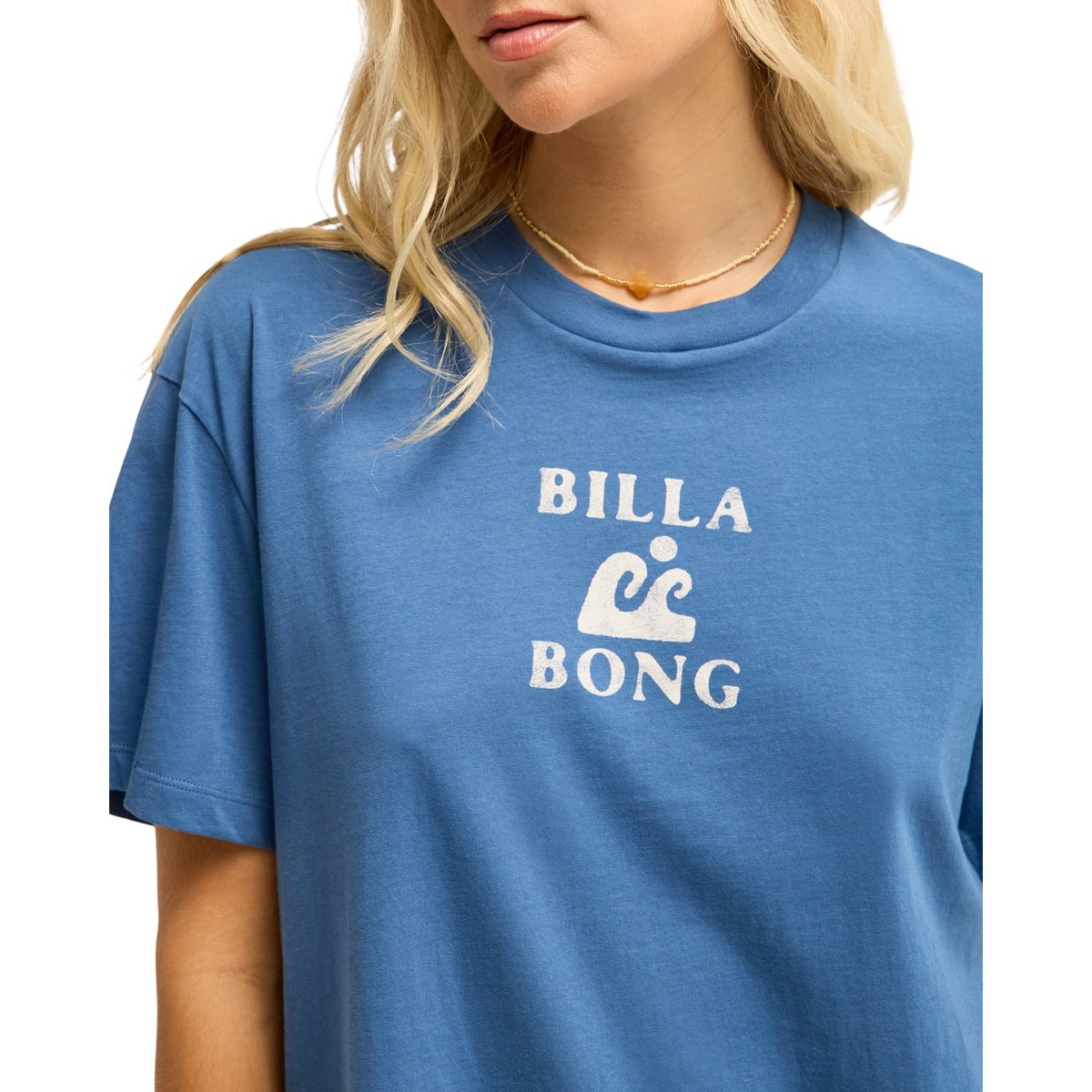 T shirt manches courtes SURFING IN TOWN bleu true navy, BILLABONG