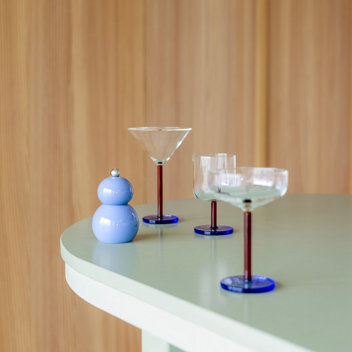 Lot de 2 Verre À Cocktail BOBBIE multicolore, ONA