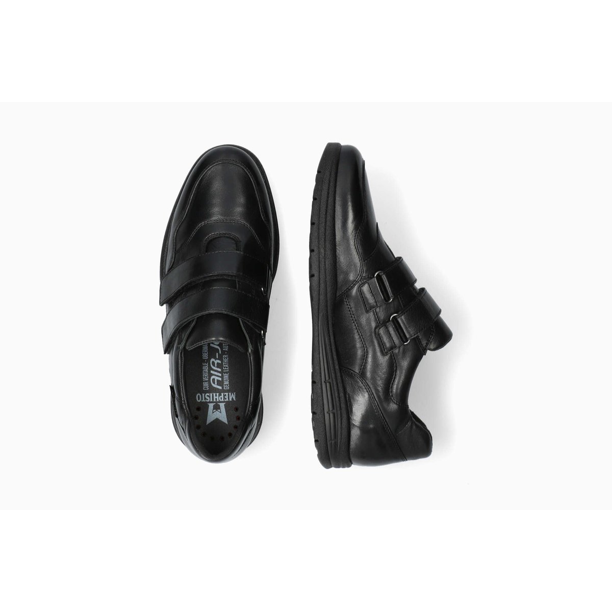 Derbies en cuir IANIS noir 5143, MEPHISTO