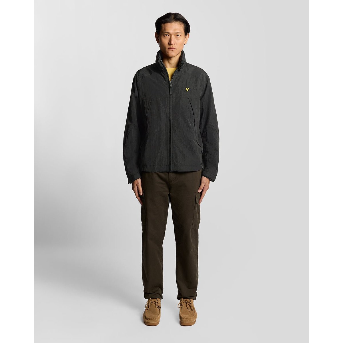 Veste pliable noir glace, LYLE & SCOTT