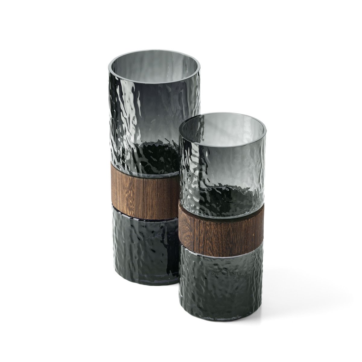 Le vase YOU BE MINE gris fumé, BAZAR BIZAR