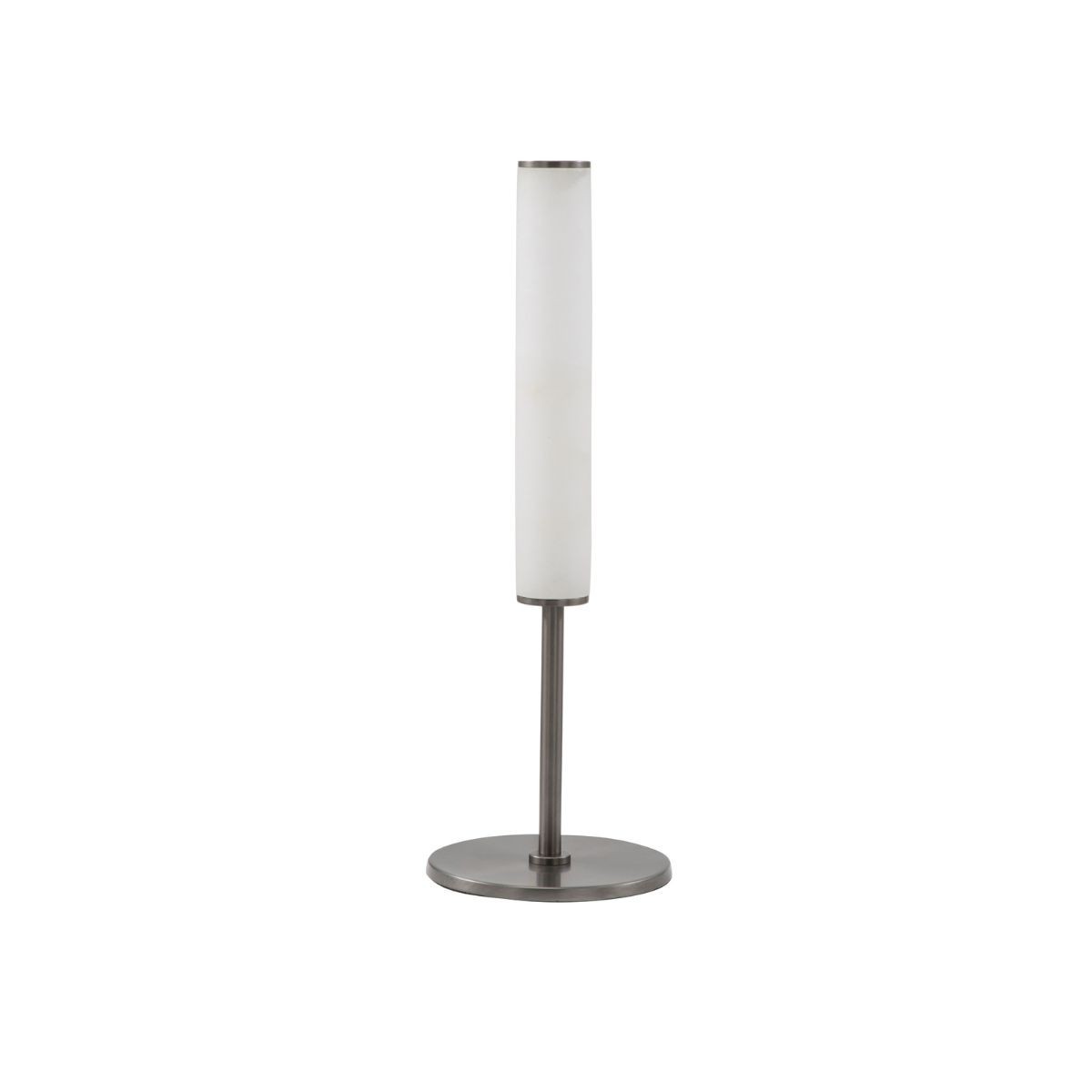 Lampe à poser en albâtre et métal H59 cm - MONTAIGNE noir, SIGNATURE