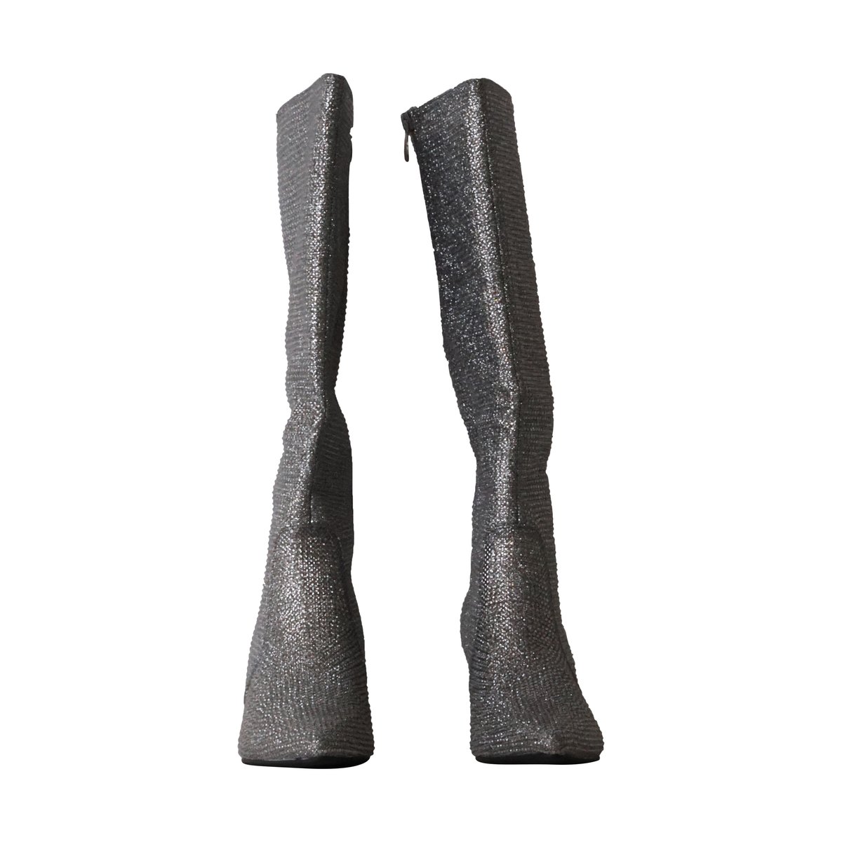 Bottes à Talon Bestelle argent, ENZA NUCCI