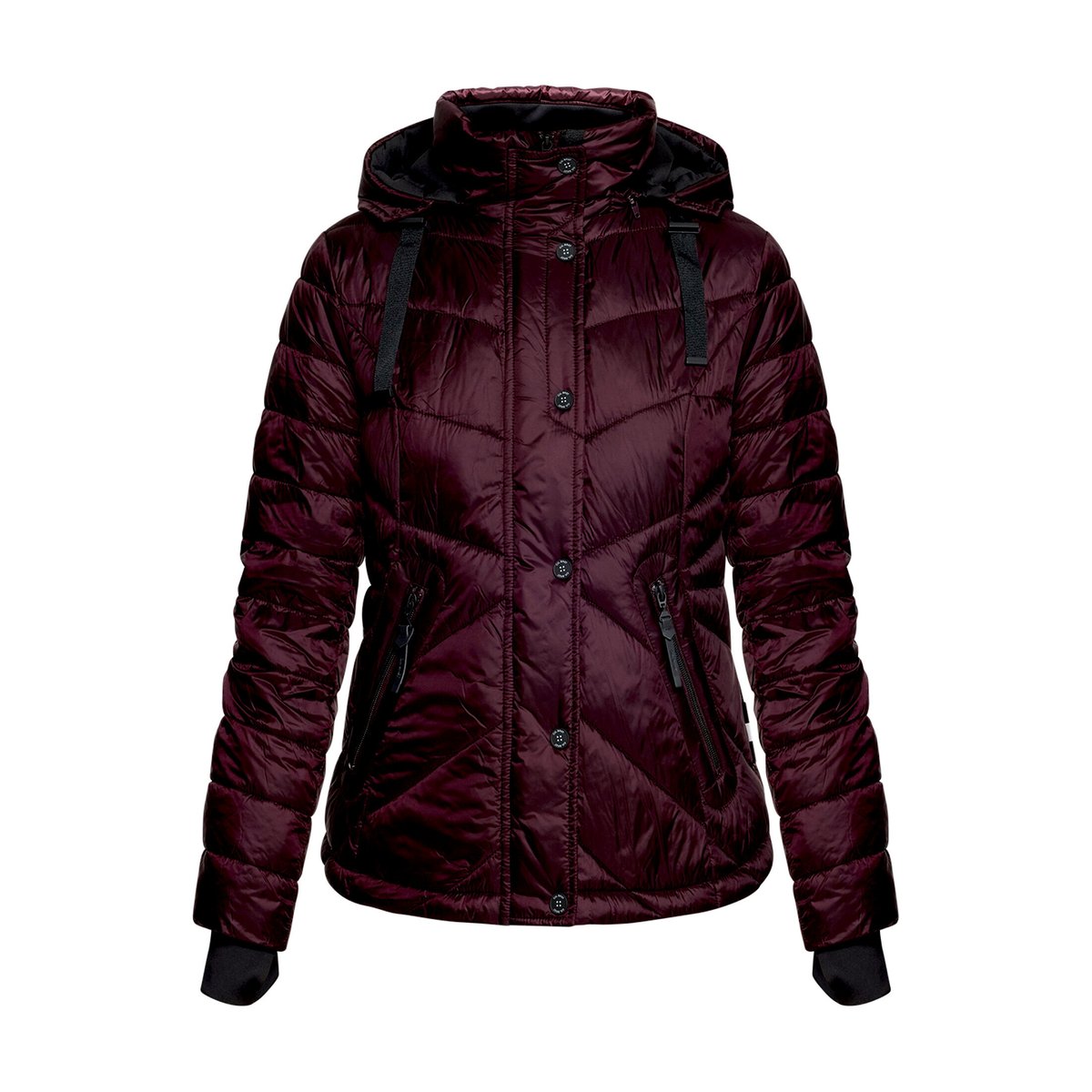Veste d'hiver duvet synthétique dusty berry, GIL BRET