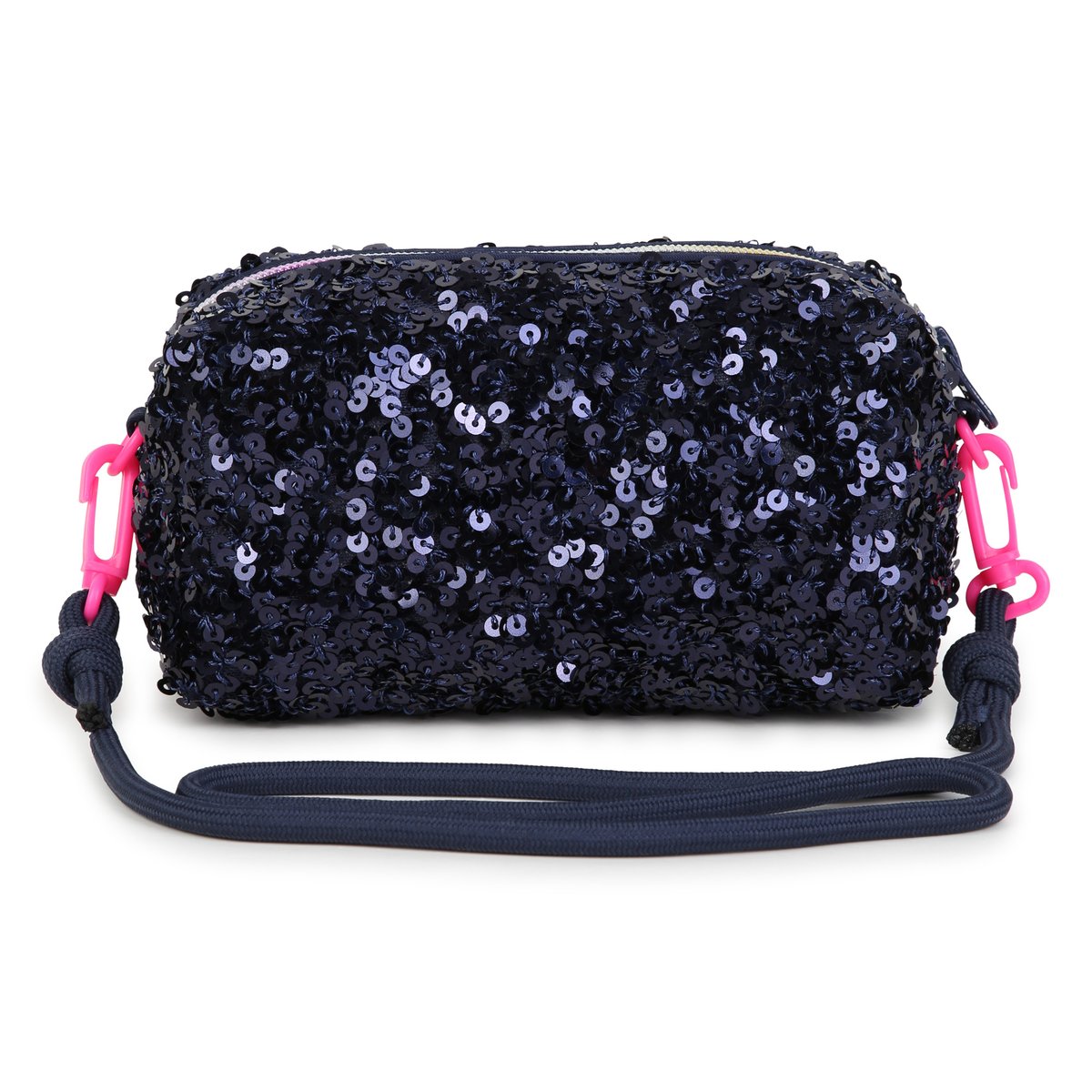 Trousse à sequins indigo blue, BILLIEBLUSH
