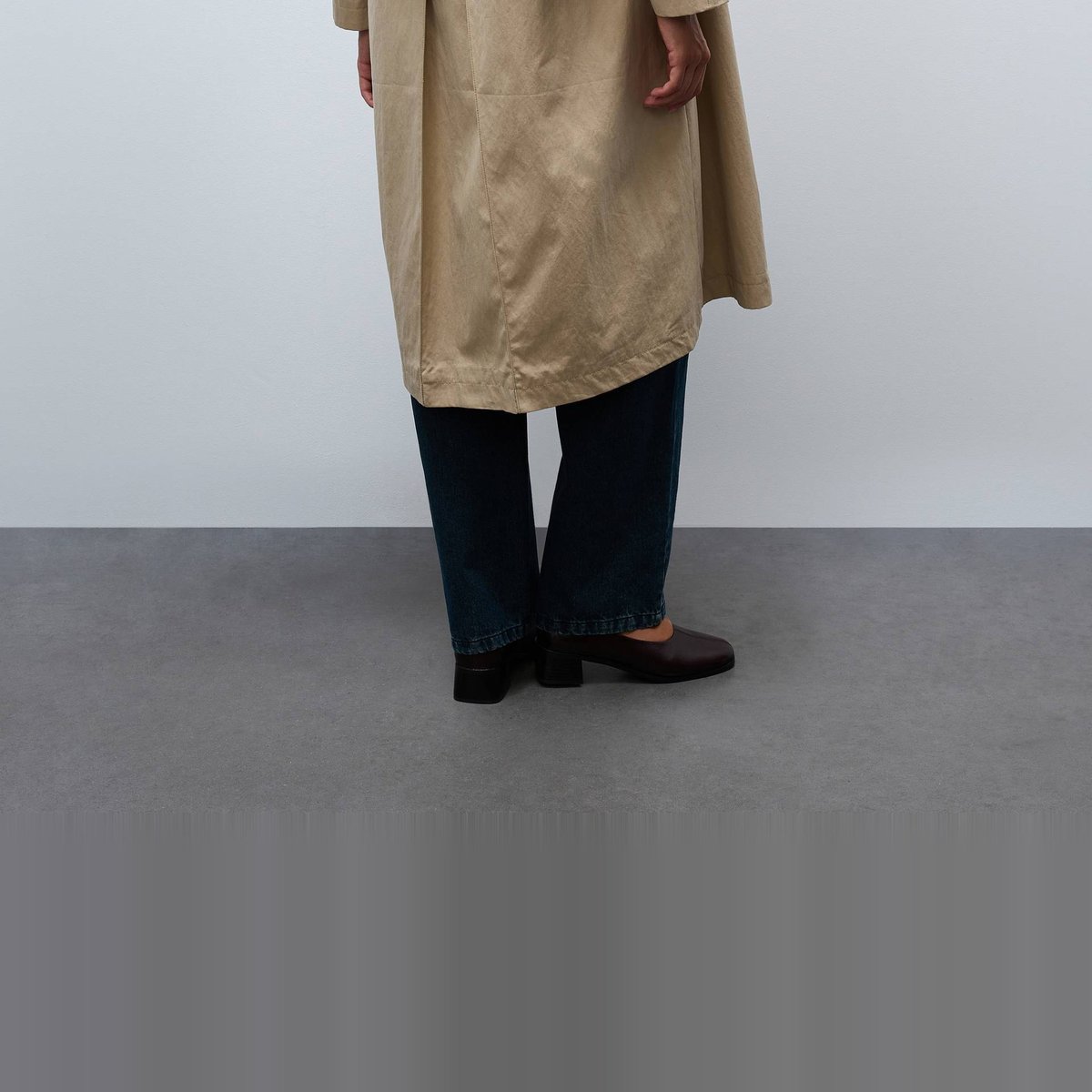 long déperlant avec col amovible contenant du coton trench, MONOPRIX