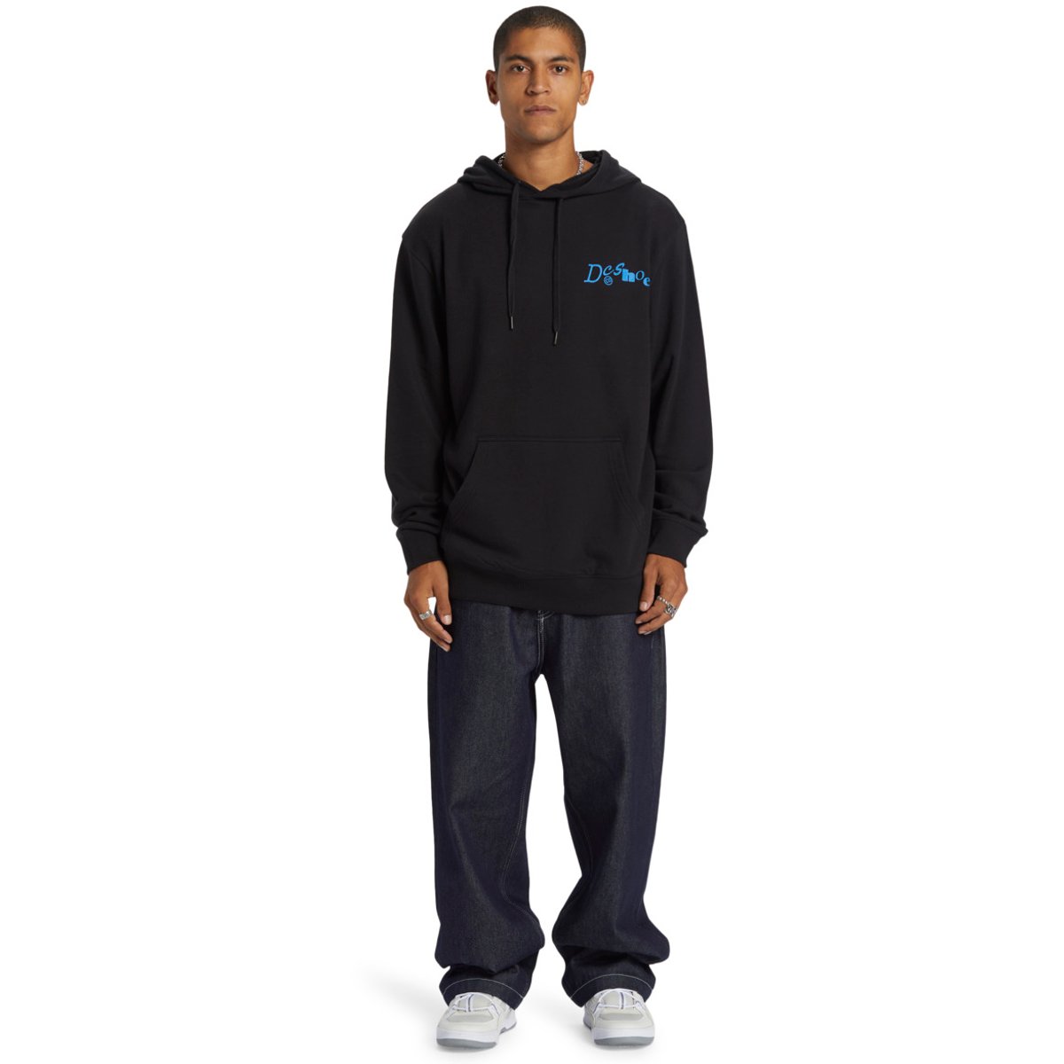 Sweat à capuche TRANSFER. noir black, DC SHOES