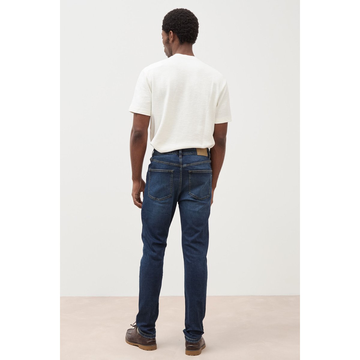 Jeans skinny tapered denim brut, BONOBO
