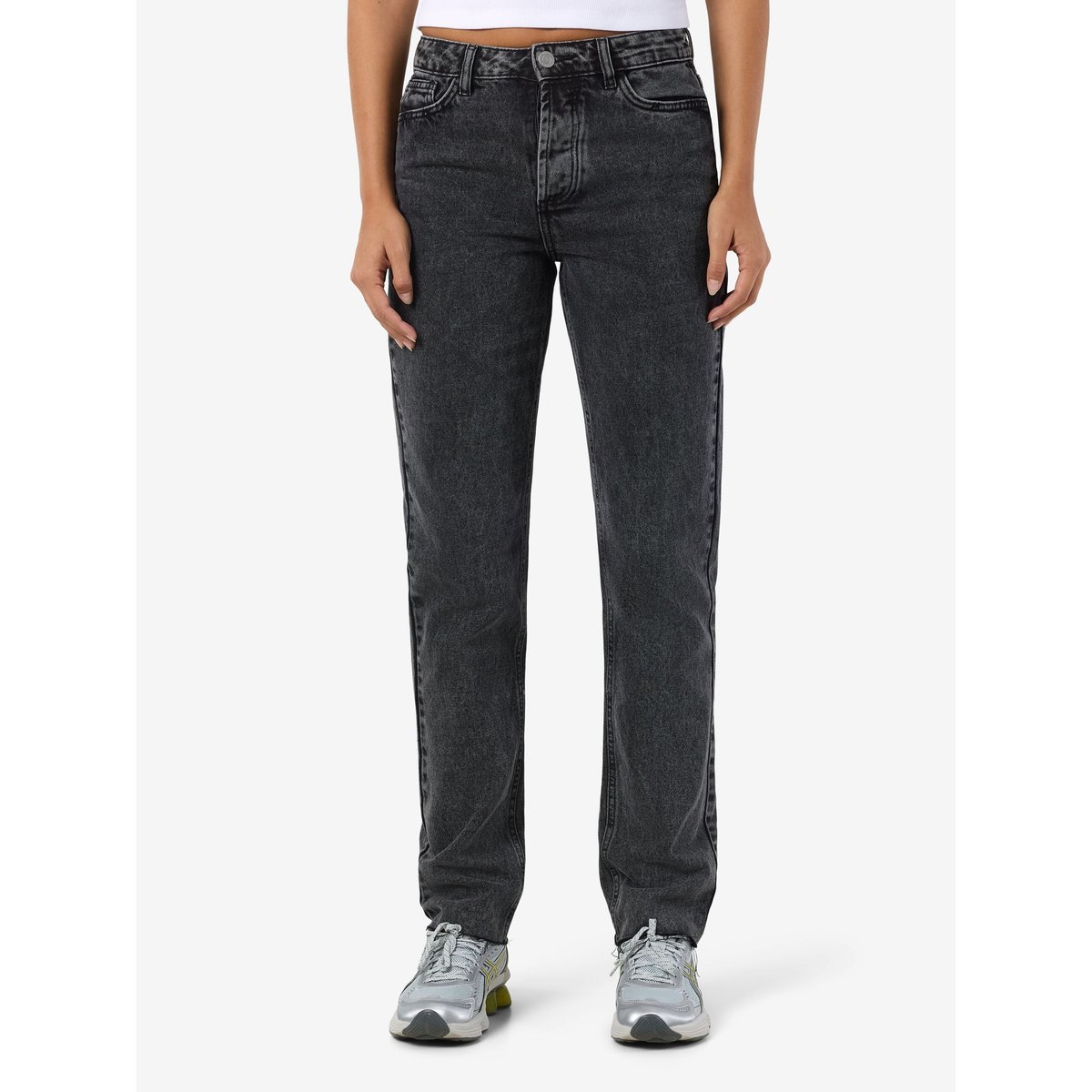 Jean Slim dark grey denim, NOISY MAY