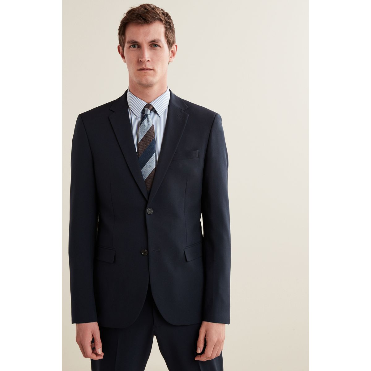 Veste de costume basique bleu marine, NEXT