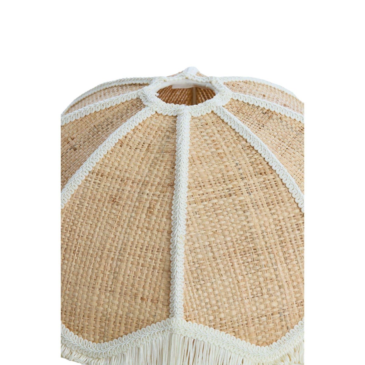 Abat-Jour Plastique MALACIA marron clair, LIGHT & LIVING 