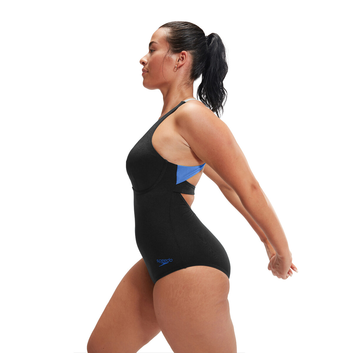 Pool Swimsuit black/blue green, SPEEDO