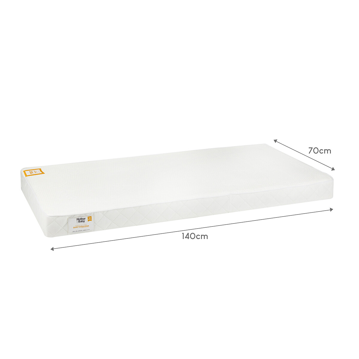 Anti Allergy Pocket Sprung Baby Mattress white, MOTHER&BABY