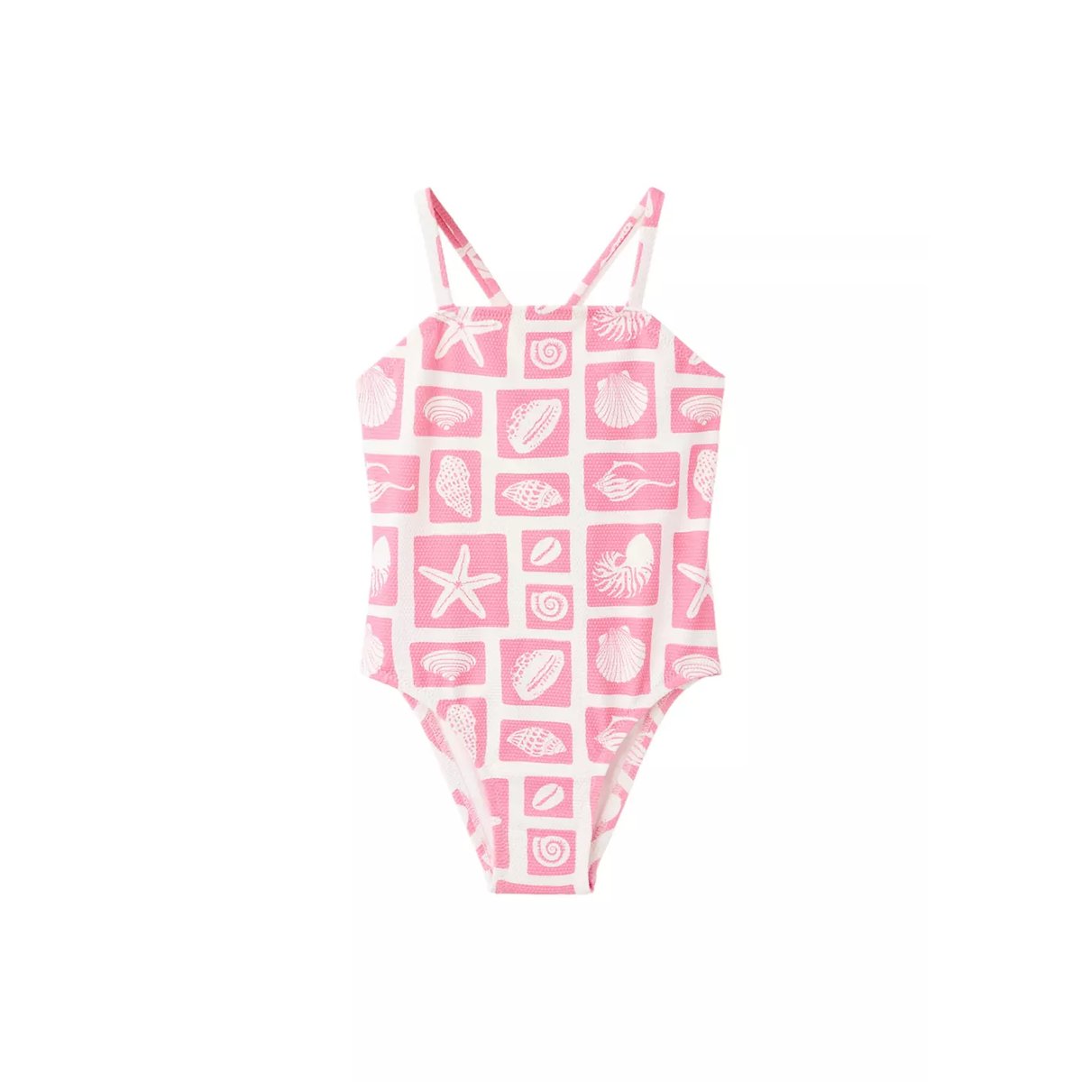 Maillot de bain imprimé marin rose, MANGO BABY