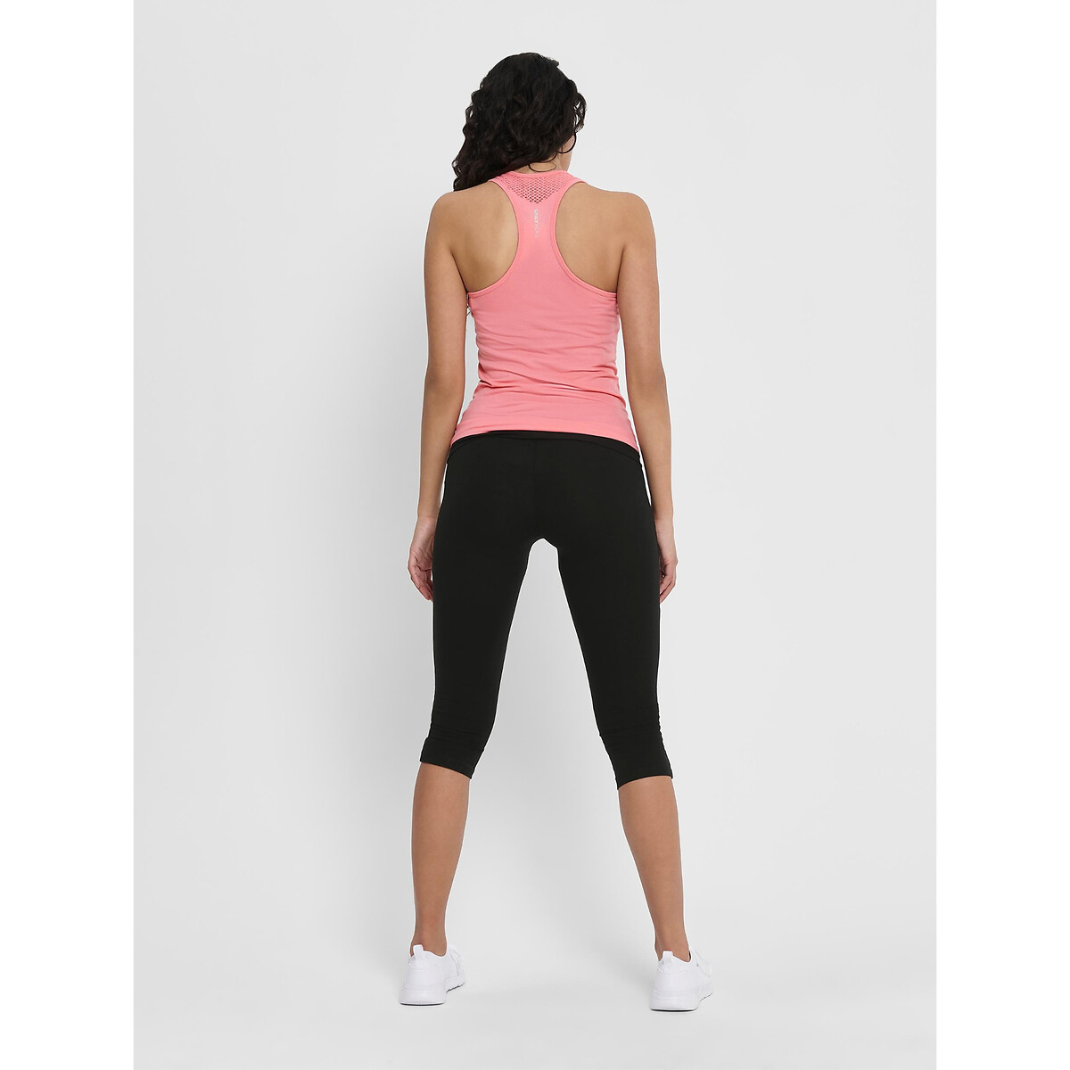Legging 3/4 sport noir, ONLY PLAY