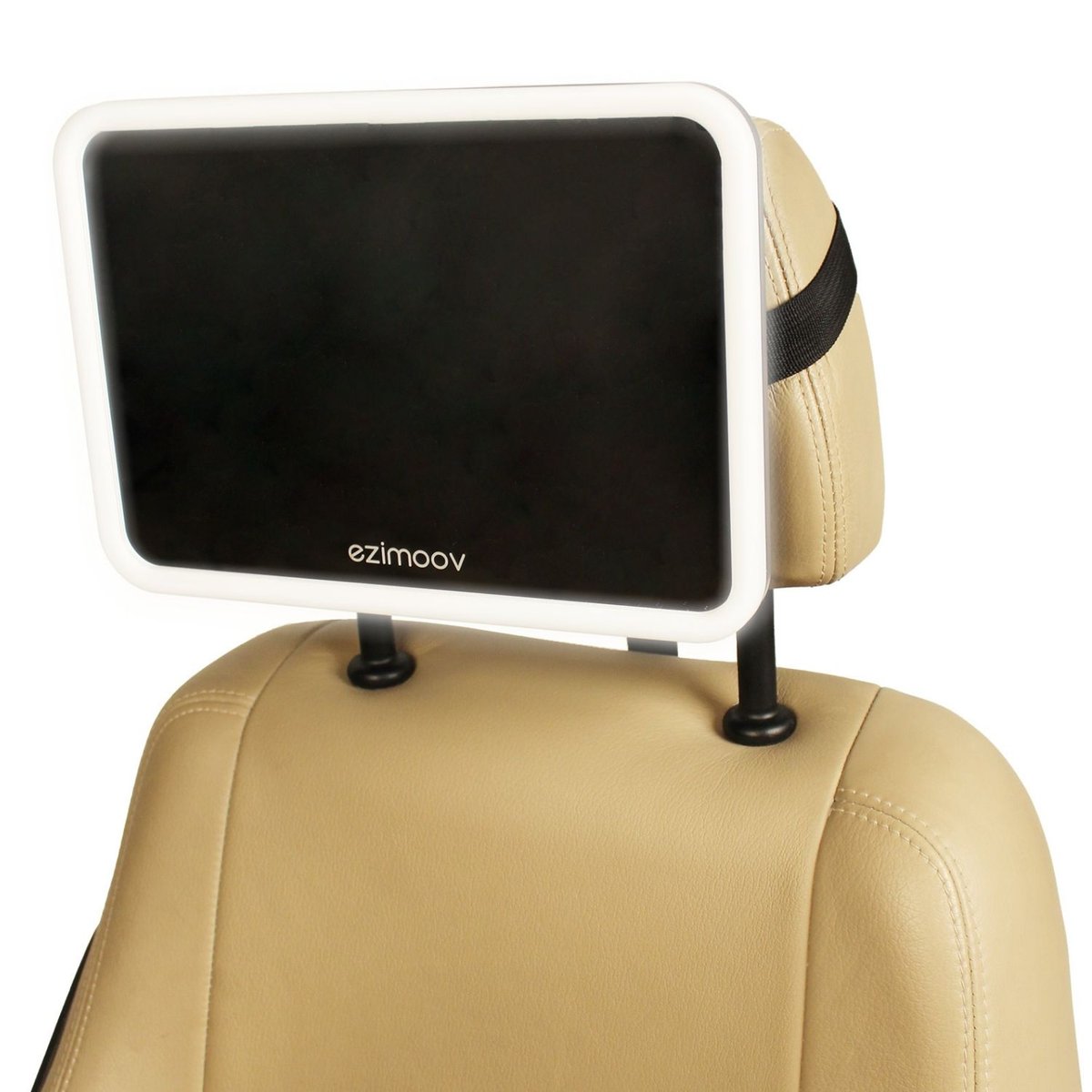 Miroir de voiture avec LED Ezi noir, EZIMOOV