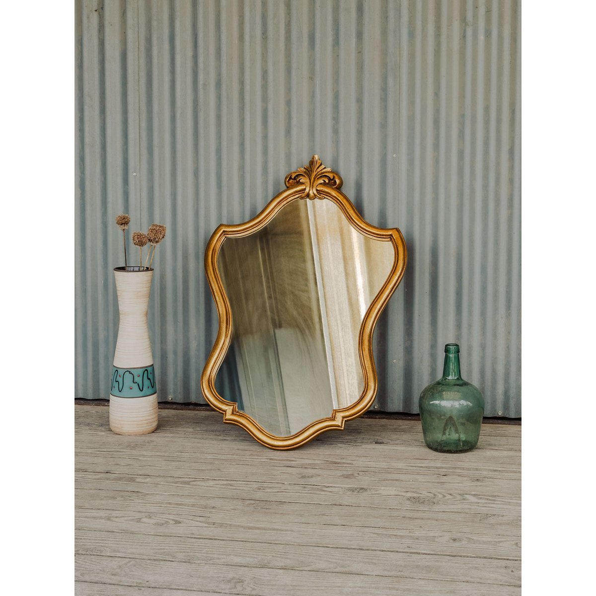 Miroir doré Igor N°1044 - Bon état doré, DEBONGOUT