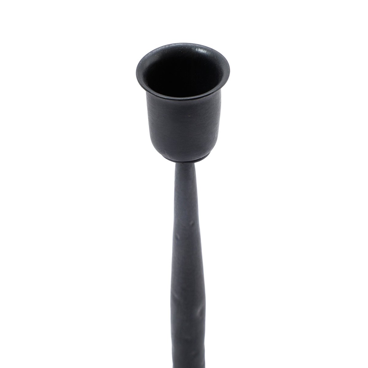 Bougeoir en métal H21 NALIA noir, SIA